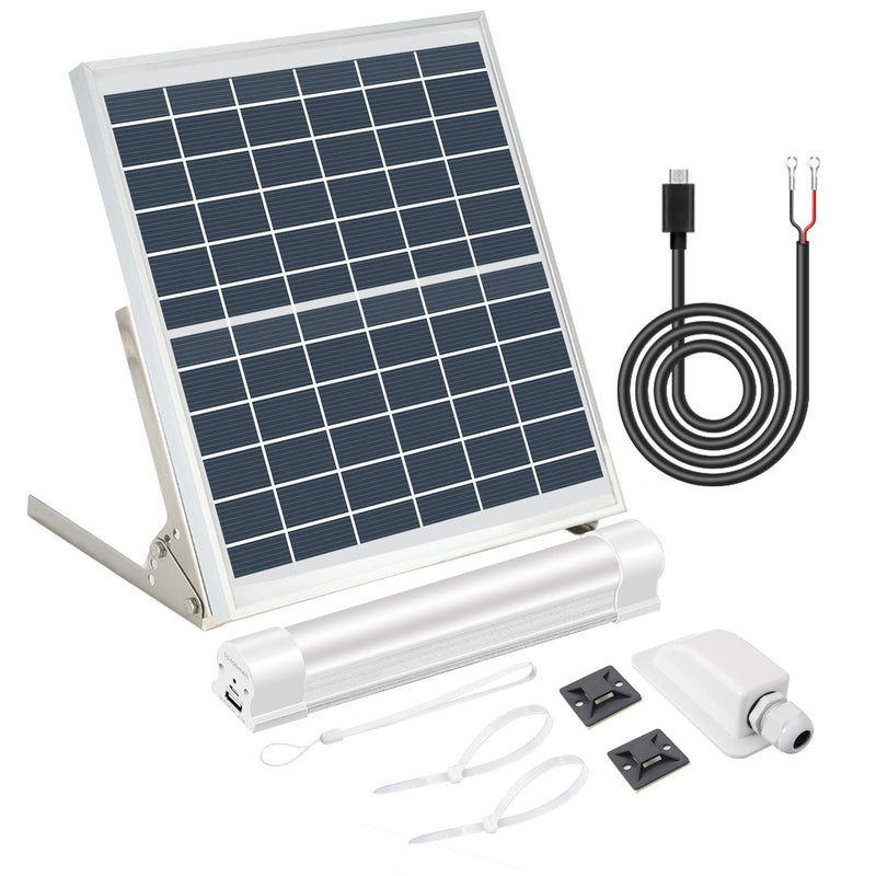Kit de Iluminación Solar Interior para Contenedores Marítimos