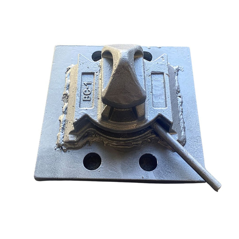 Placa de Fijación Twistlock para Contenedores Marítimos con Soldadura Industrial