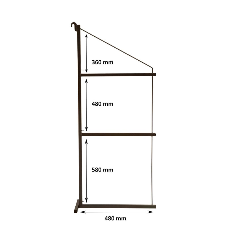 Soporte para Estantería / Estantería de 3 Niveles para Contenedores Marítimos