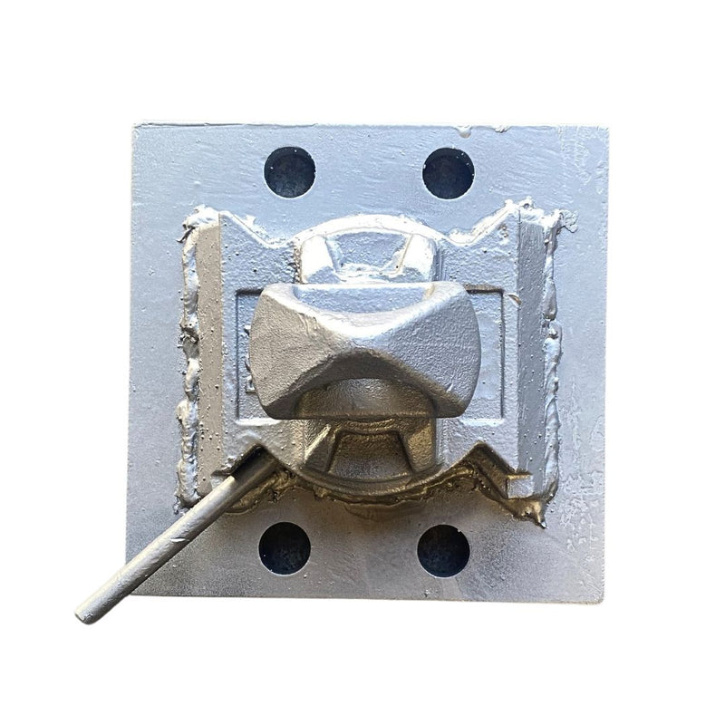 Placa de Fijación Twistlock para Contenedores Marítimos con Soldadura Industrial