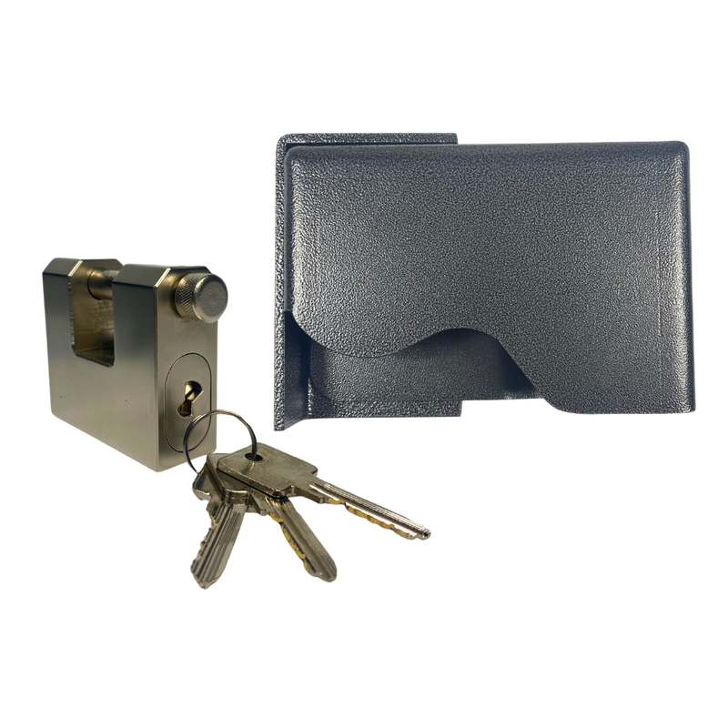 Caja de Protección para Cerradura Atornillable – Apertura a la Derecha