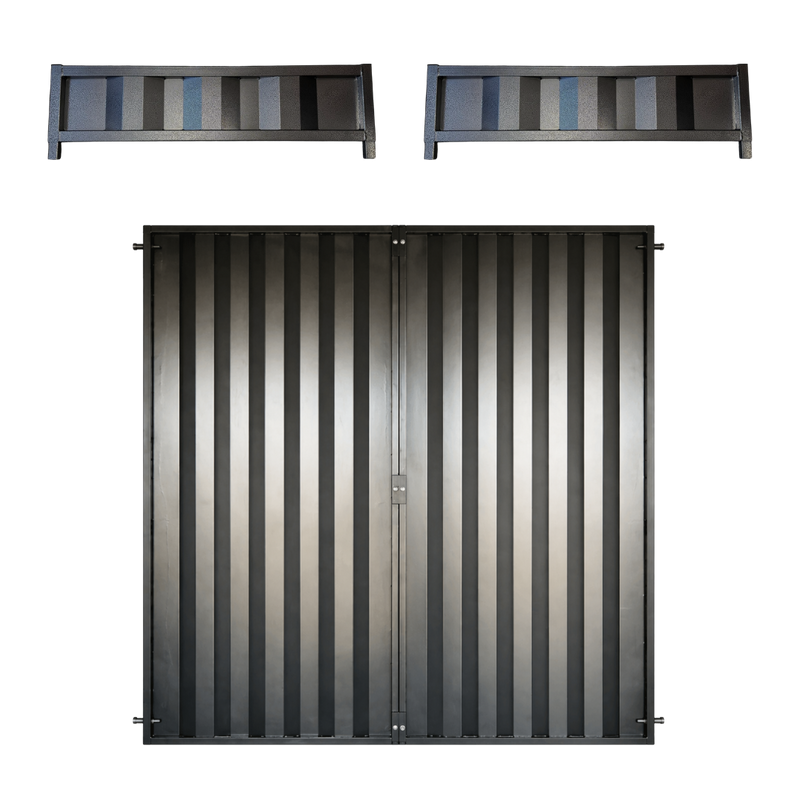 Kit de Pared Divisoria para Contenedor High Cube con Paneles de Cerramiento