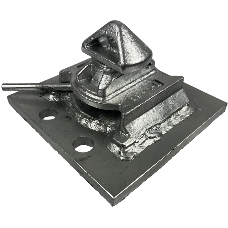 Placa de Fijación Twistlock para Contenedores Marítimos con Soldadura Industrial