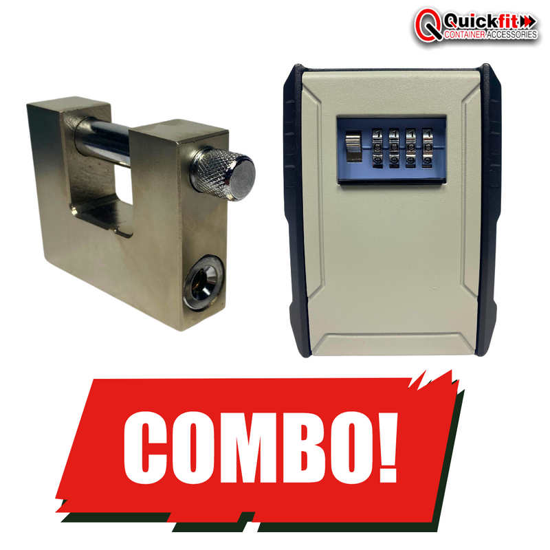 Punto de Recogida con Caja Guardallaves Extragrande y Candado de 70 mm (Llaves Diferentes)