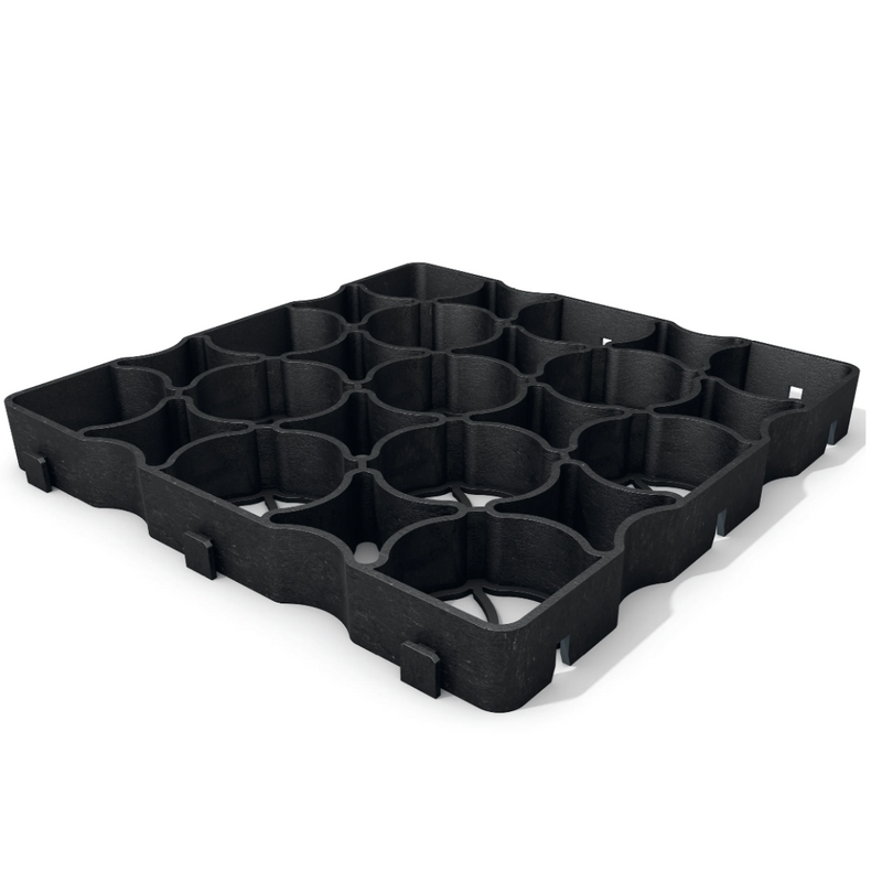 Rejilla de Refuerzo para Suelo - Negra (Se vende por m²)