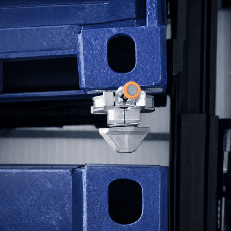 Pasador de Apilamiento Twistlock Semiautomático para Contenedores Marítimos