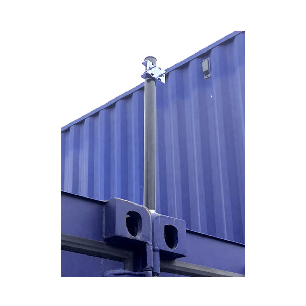 Poste para Contenedores Marítimos para Focos LED, CCTV y Accesorios de Iluminación
