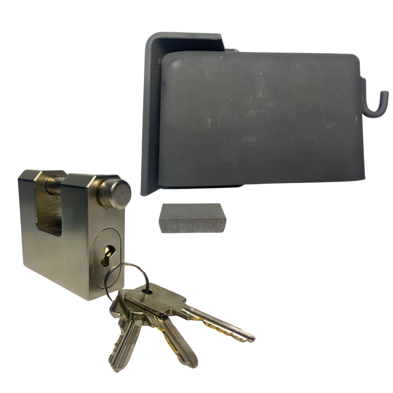 Caja de Seguridad para Soldar en Contenedores Marítimos (Apertura hacia la Derecha)